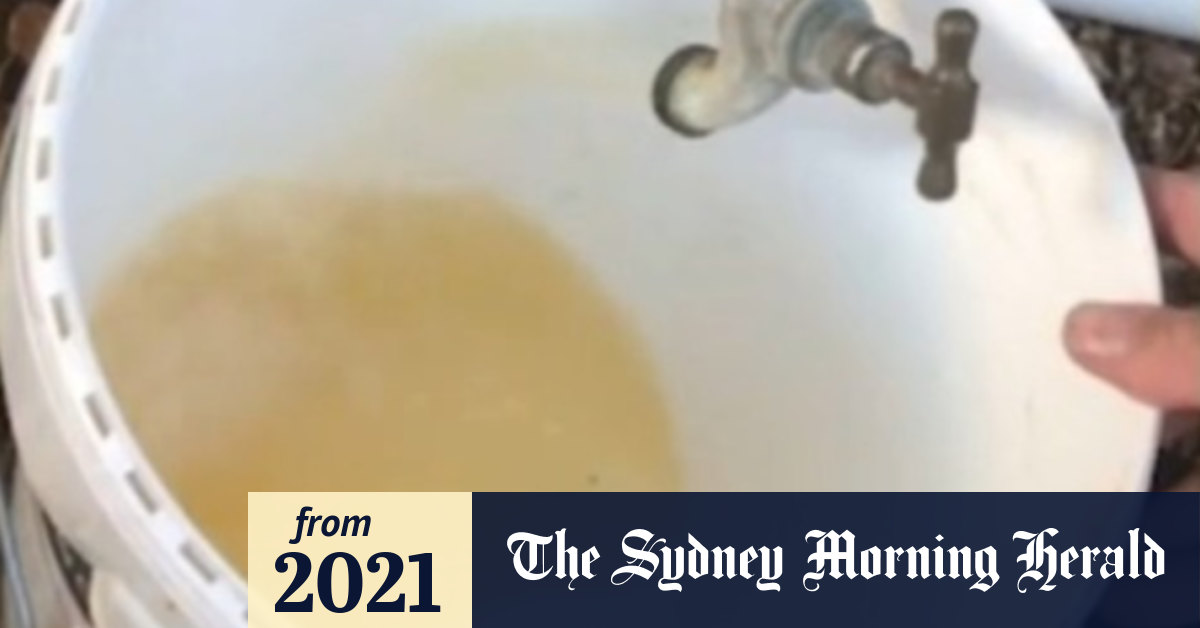 Video SA Water investigates Adelaide resident's yellow tap water